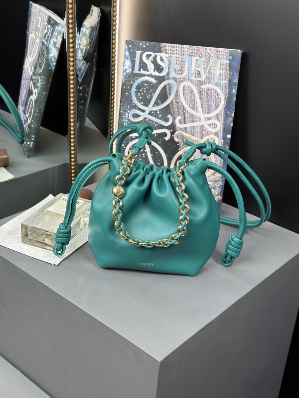 Mini Flamenco Purse Bag in Mellow Nappa Lambskin(23*17*5.5*cm)-056