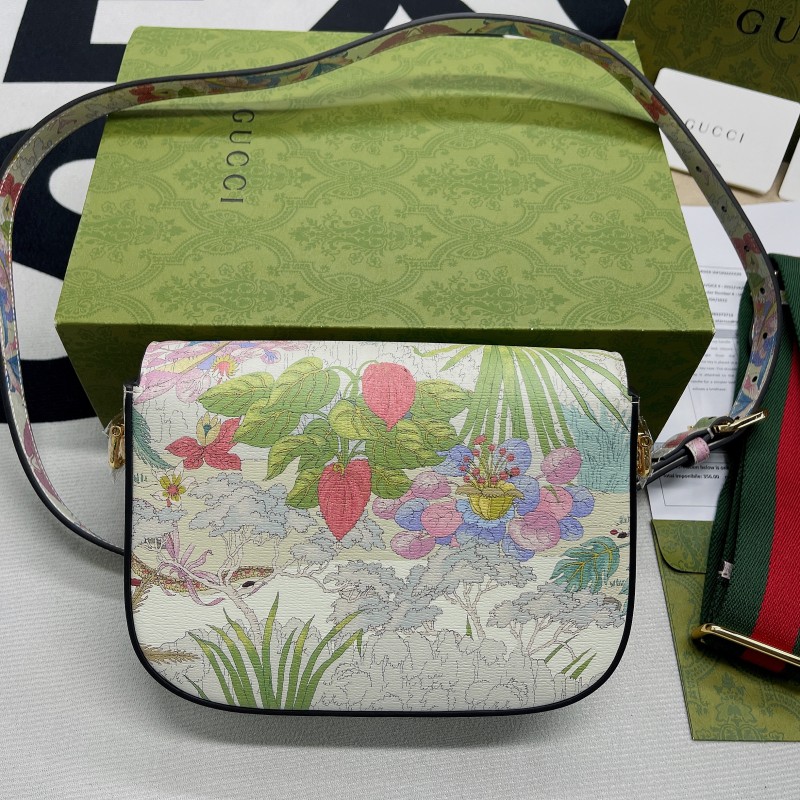 Gucci Horsebit 1955 GG Mini Bag(20.5*14.5*5cm)-066