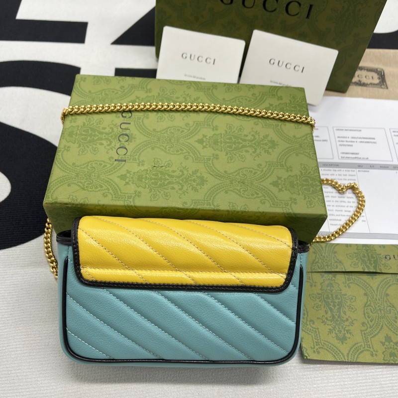GG Marmont Super Mini Bag(16.5*10*5cm)-064