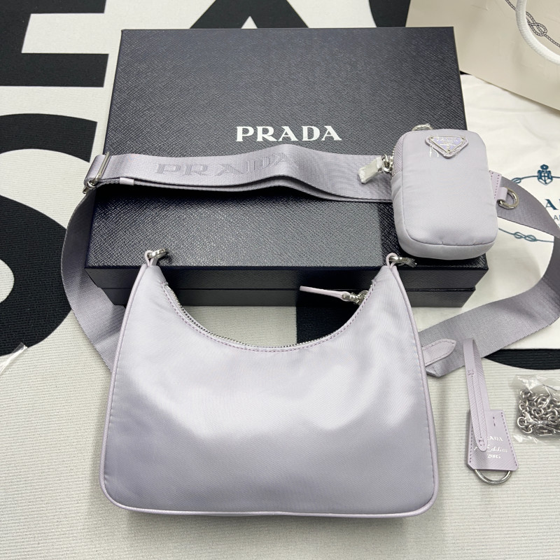 Prada Re-Edition 2005 Re-Nylon Bag(22*18*6cm)-085