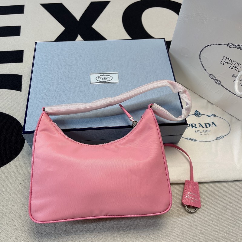 Prada Re-Edition Saffiano Leather Mini-Bag(22*18*6cm)-088