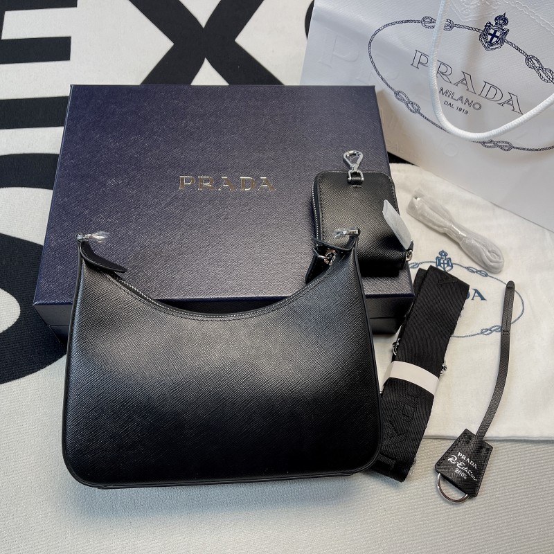 Padded Nappa-Leather Prada Re-Edition 2005 Shoulder Bag(22*18*6cm)-088