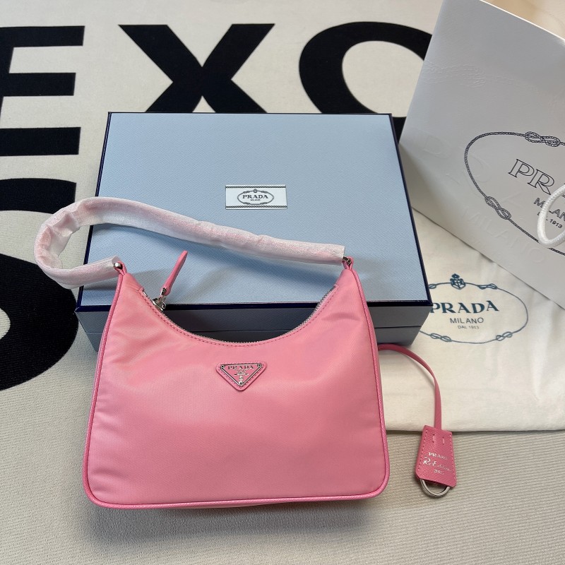Prada Re-Edition Saffiano Leather Mini-Bag(22*18*6cm)-088