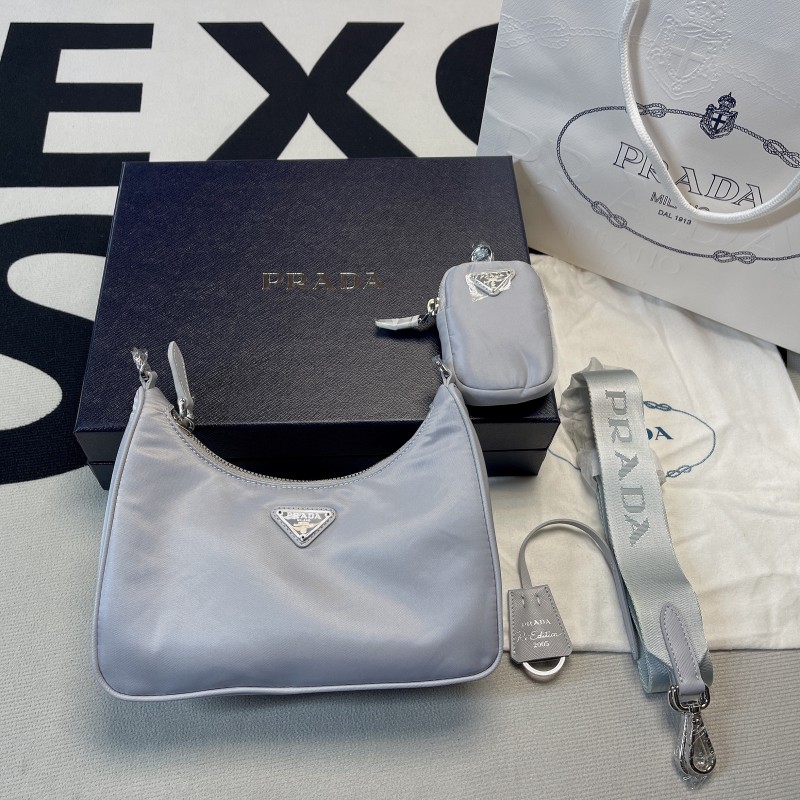 Prada Re-Edition 2005 Re-Nylon Bag(22*18*6cm)-085