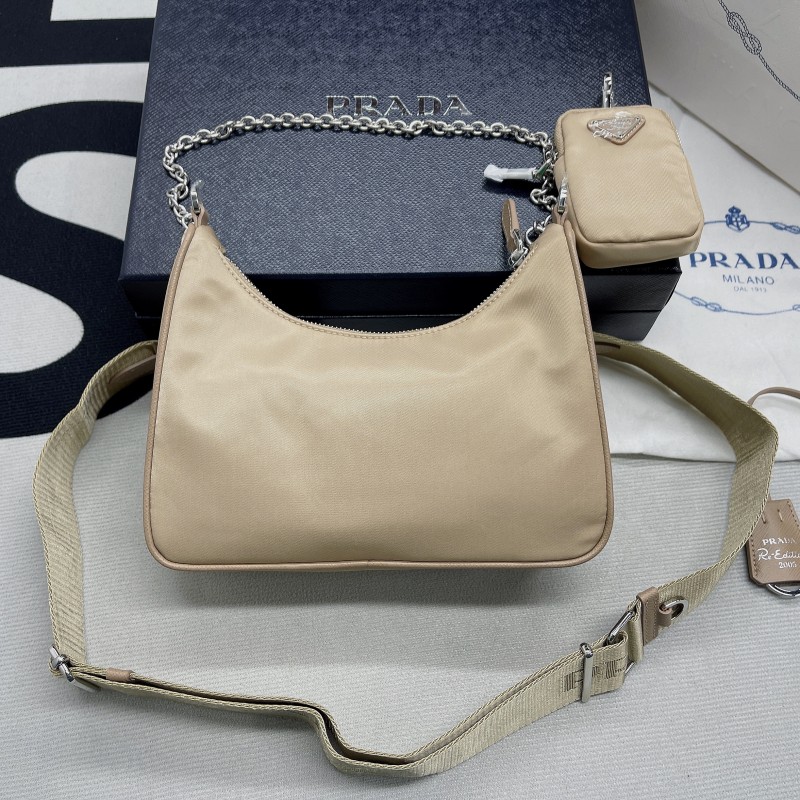 Prada Re-Edition 2005 Re-Nylon Bag(22*18*6cm)-085