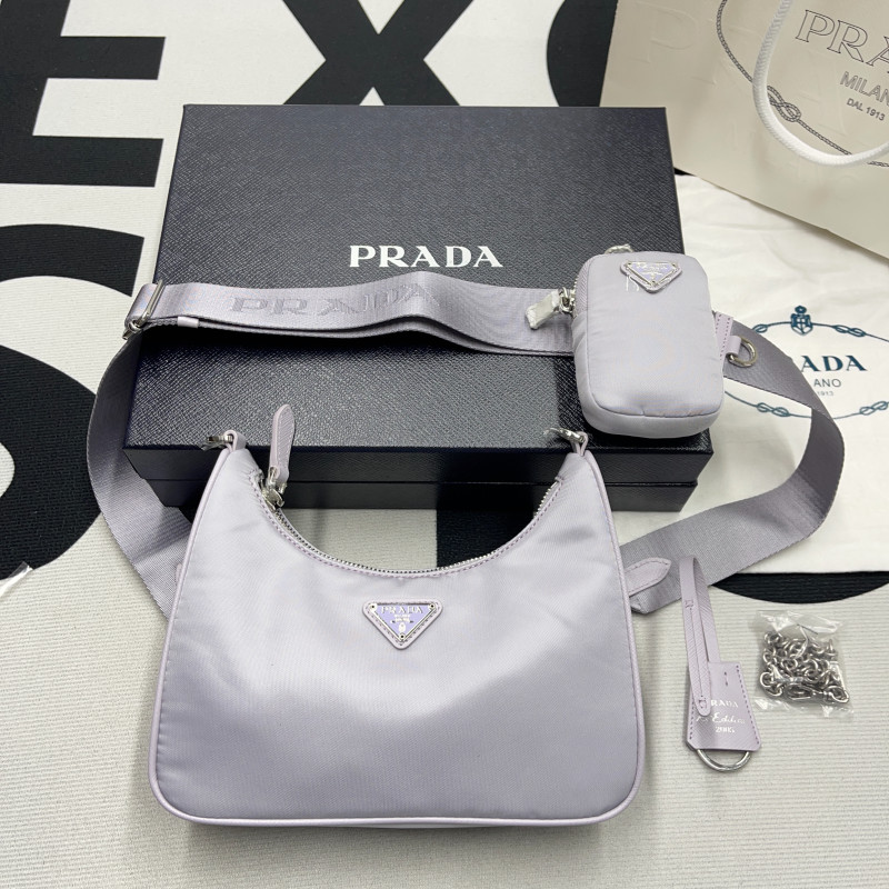 Prada Re-Edition 2005 Re-Nylon Bag(22*18*6cm)-085