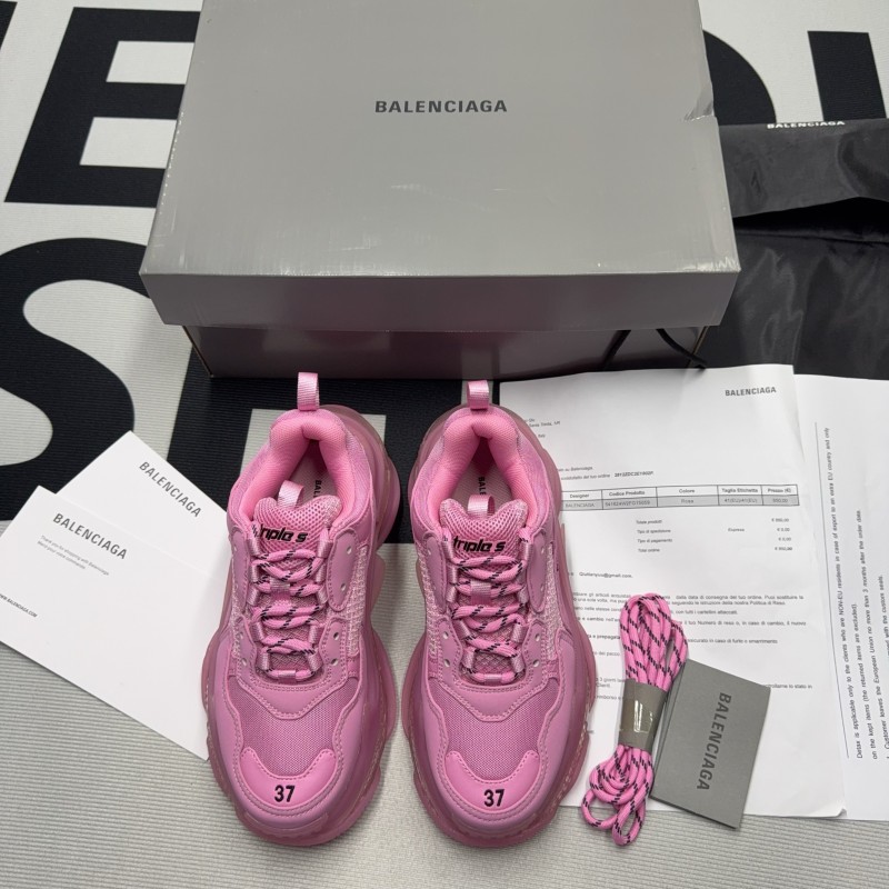 Triple S Clear Sole Sneaker(Unisex)-015