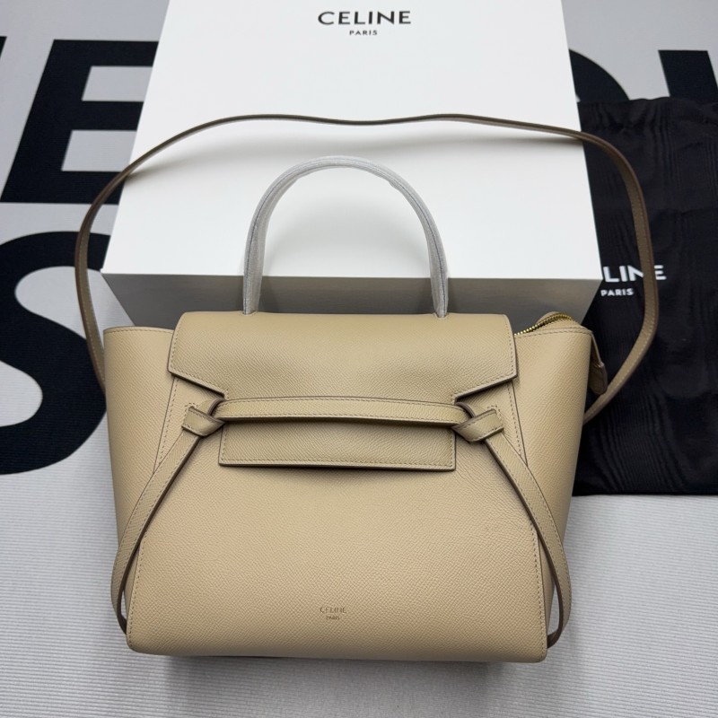 Micro Belt Bag in Grained Calfskin(24*20*13cm)-086