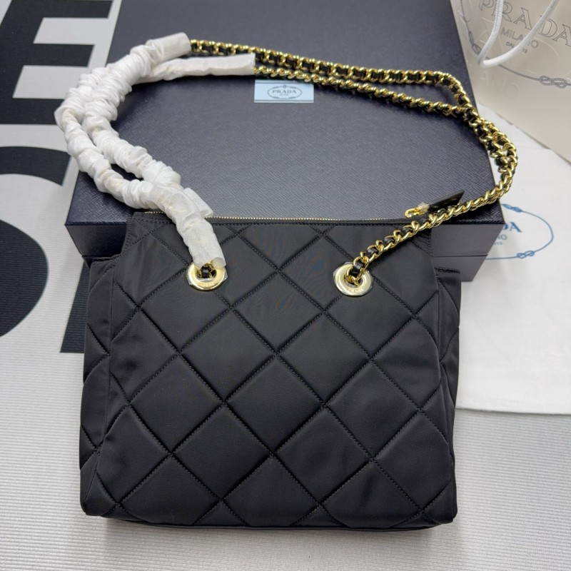 Prada Re-Edition 1995 Chaîne Re-Nylon Tote Bag(25*19*7cm)-088