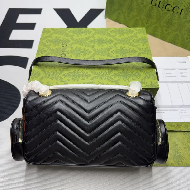 GG Marmont Small Shoulder(25.5*15*7cm)-007