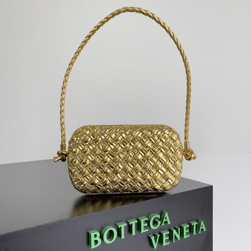 Knot Foulard Intrecciato Minaudiere On Strap(20*12*5.5cm)-0601