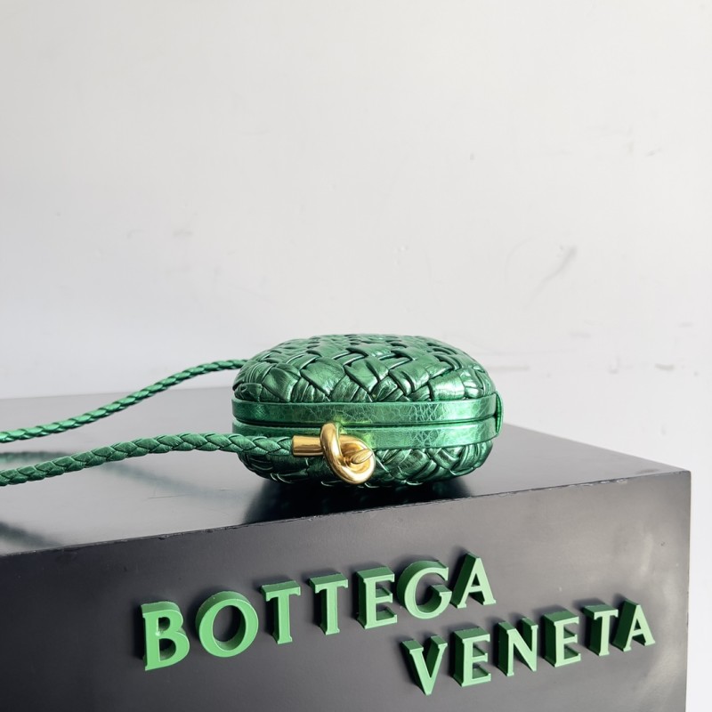 Knot Foulard Intrecciato Minaudiere On Strap(20*12*5.5cm)-0601