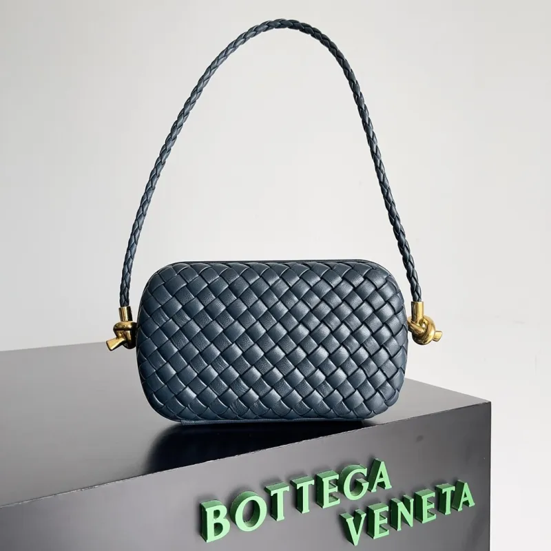 Knot Foulard Intrecciato Minaudiere On Strap(20*12*5.5cm)-0601