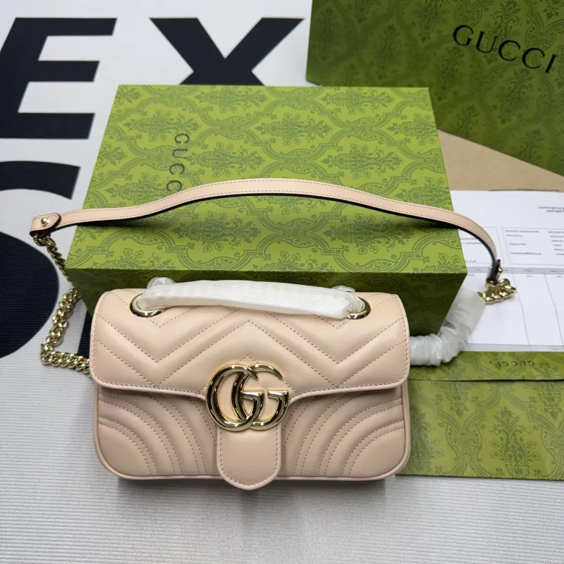GG Marmont Matelassé Mini(22*13*6cm)-055