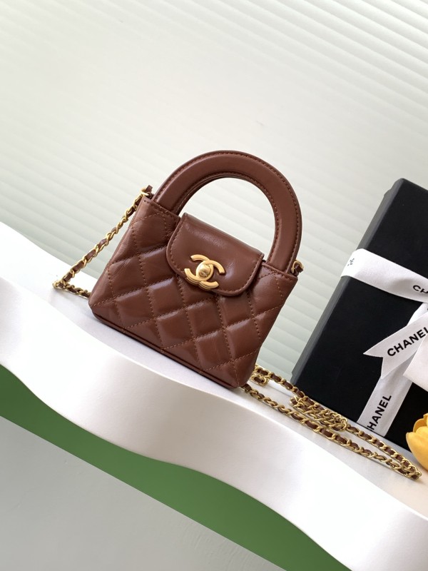 Chanel 23K Kelly Shopping Bag Mini(12.5*8.3*4cm)-065