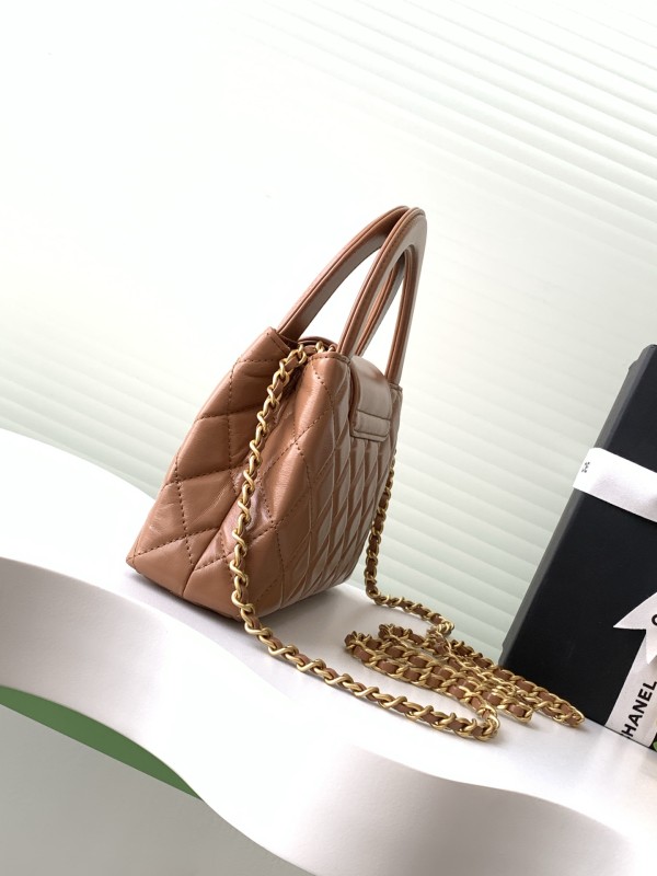 Chanel 23K Kelly Shopping Bag(19*13*7cm)-036