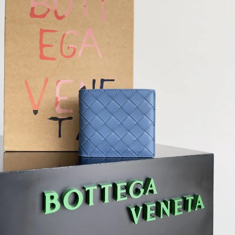Intrecciato Bi-Fold Wallet(11*9.5*1cm)-053