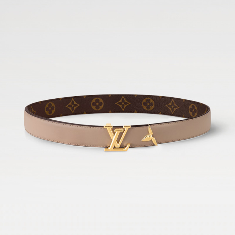 Women Pretty LV 30mm Reversible Belt M8591W