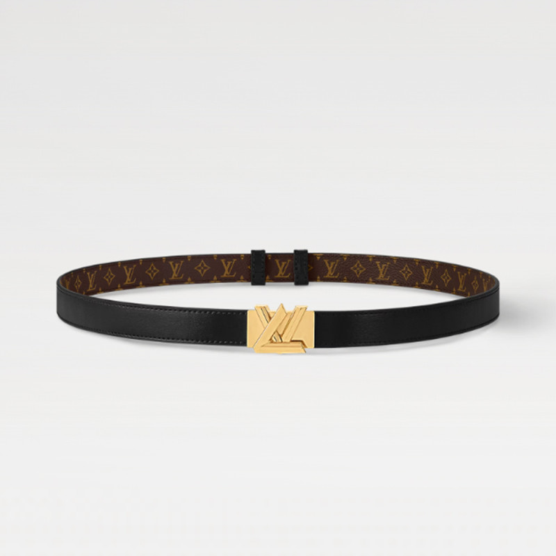 Women LV Circle 20mm Reversible Belt