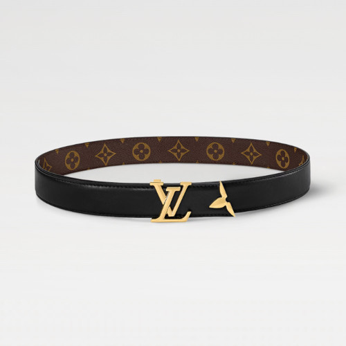 Women Pretty LV 30mm Reversible Belt M4199U