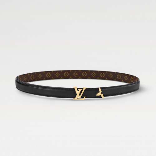 Women Pretty LV 20mm Reversible Belt M8232V