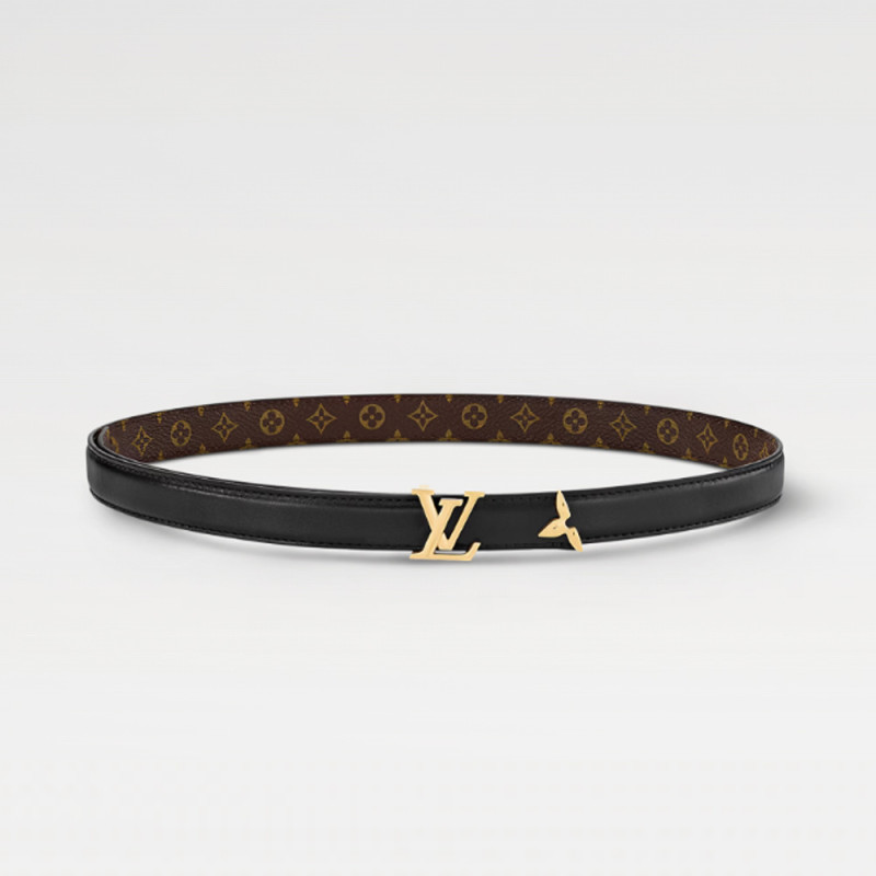 Women Pretty LV 20mm Reversible Belt M8232V