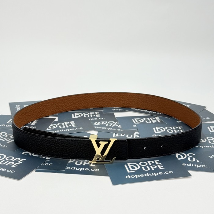 Women LV Initiales 30mm Reversible Belt M9521W
