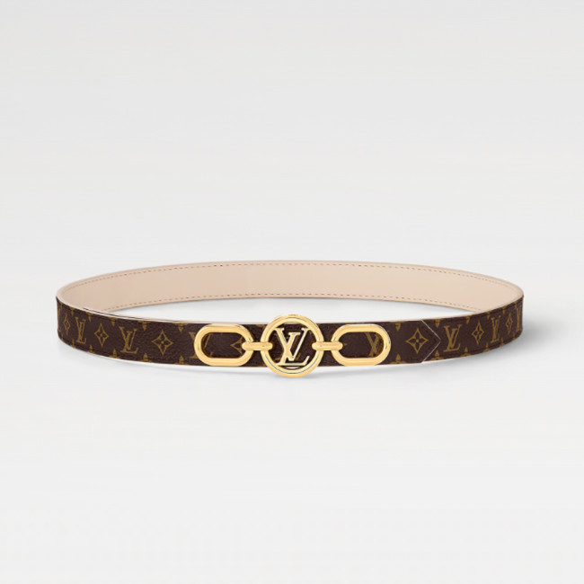 Women LV Circle Prime 20mm Reversible Belt M0712X