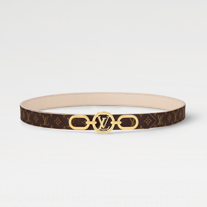 Women LV Circle Prime 20mm Reversible Belt M0712X