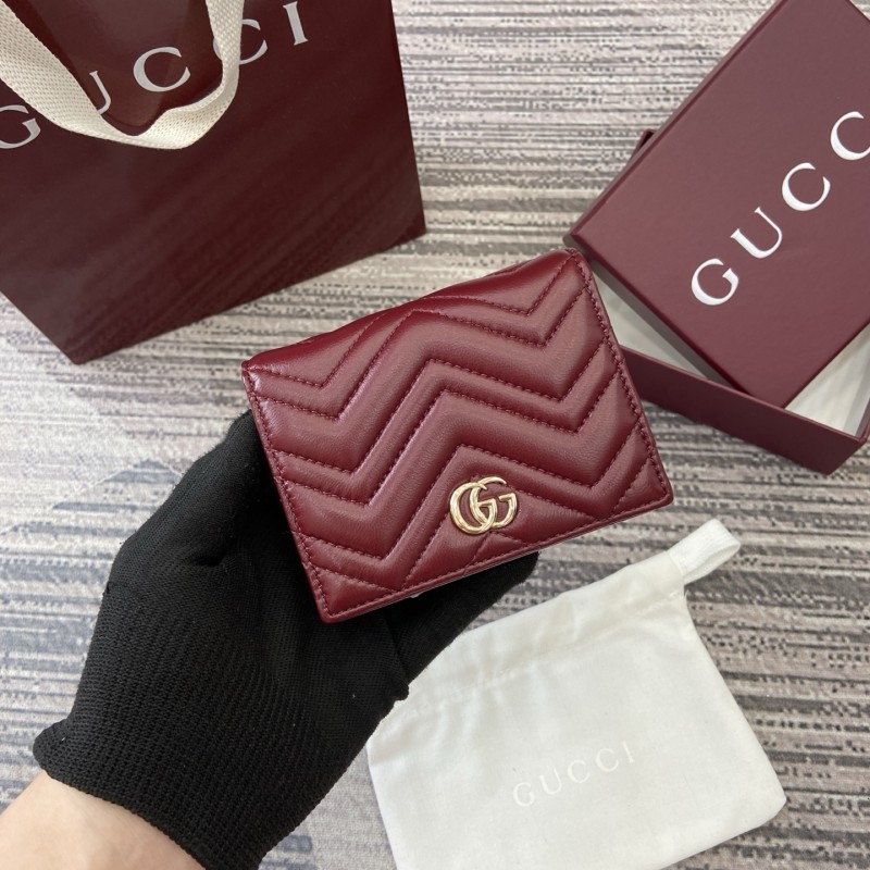 GG Marmont Compact Wallet “11*8.5*3CM” 091