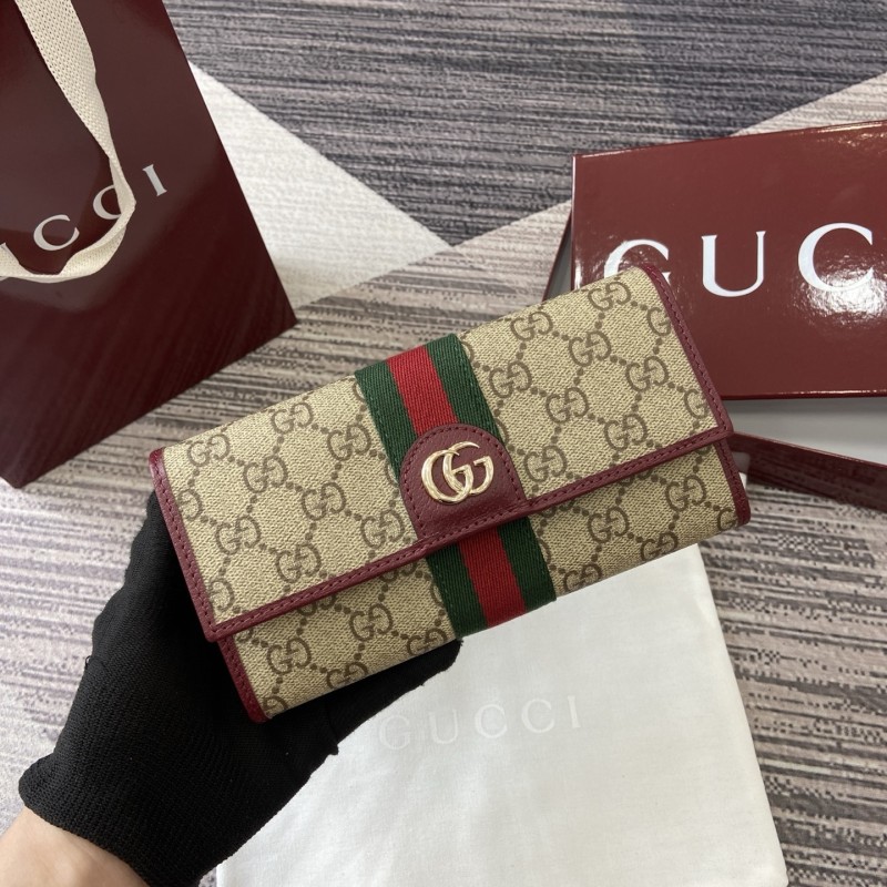 Ophidia GG Supreme Continental Wallet “19*10*3.5CM” 032