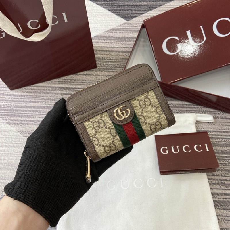 Ophidia GG Supreme Zip Card Case “11*8.5*3CM” 002