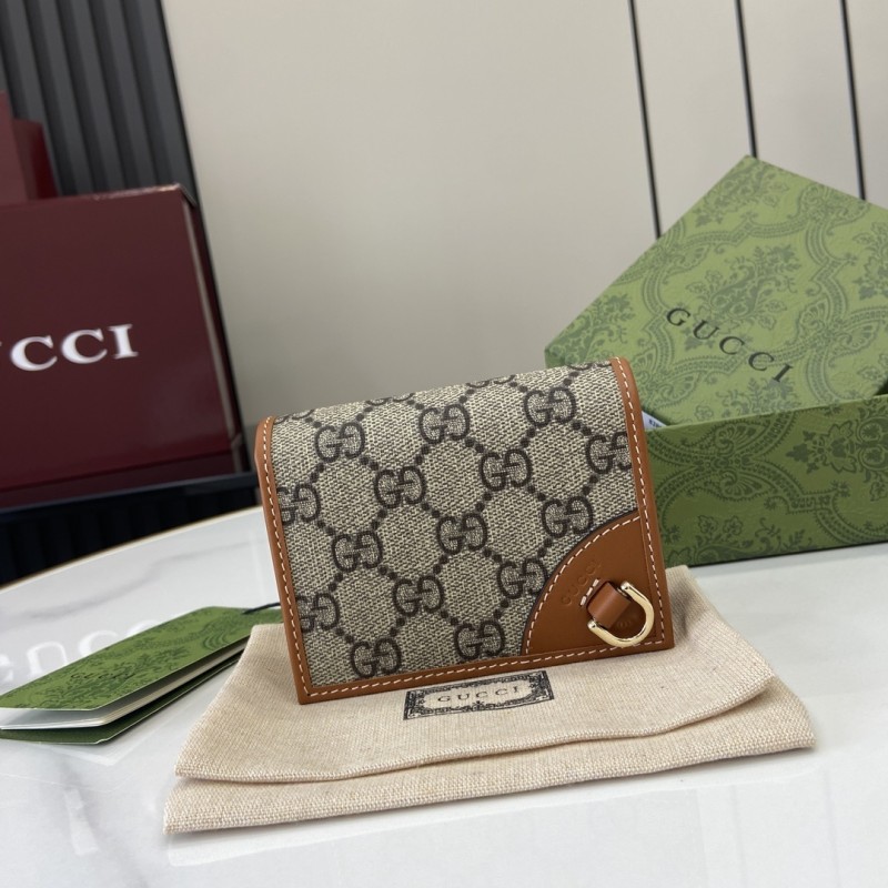 GG Emblem Compact Wallet “11*8.5*3CM” 032