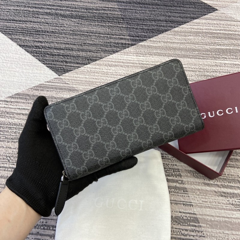 GG Emblem Zip Around Wallet “19*10.5*2.5CM” 042