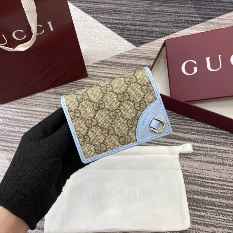 GG Emblem Compact Wallet “11*8.5*3CM” 032