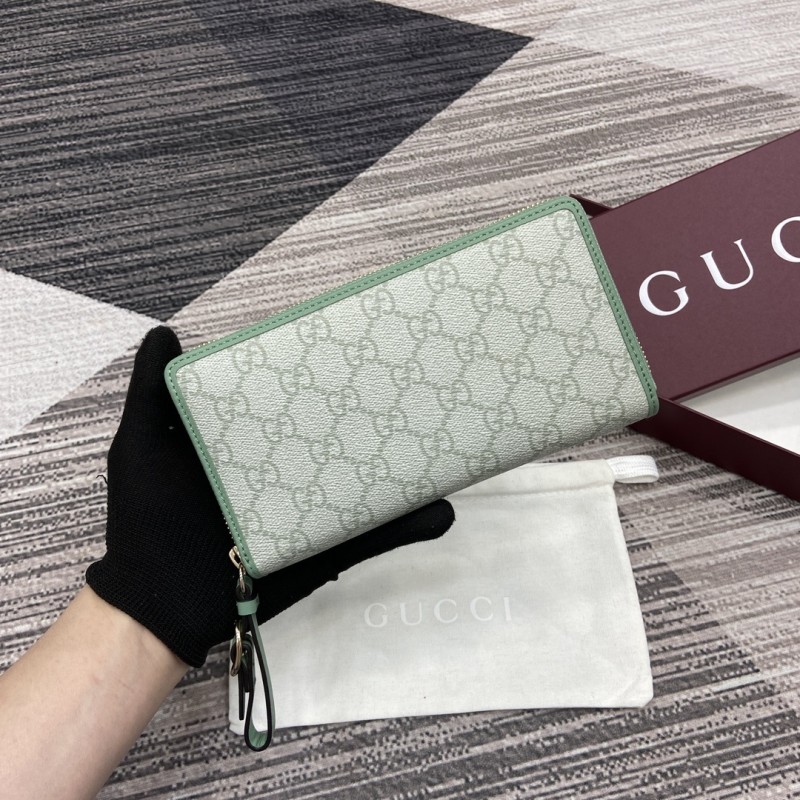 GG Emblem Zip Around Wallet “19*10.5*2.5CM” 042