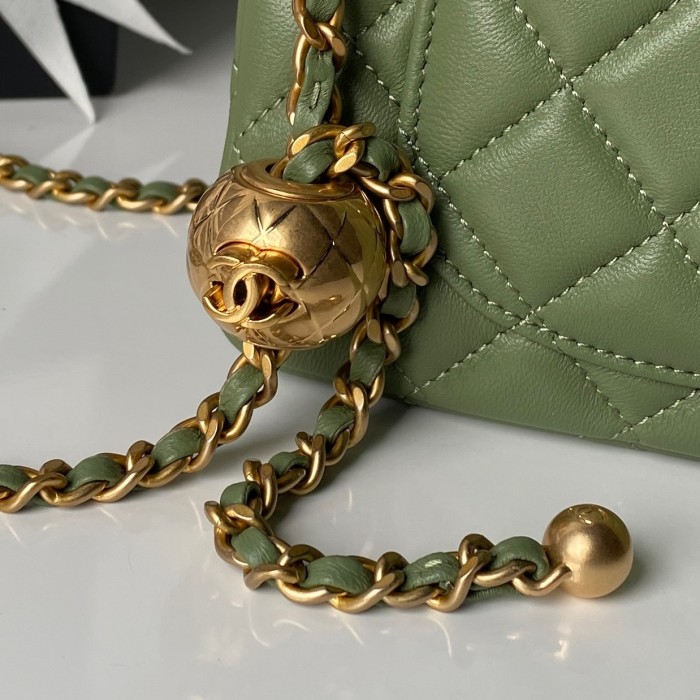 Pearl Crush Mini Rectangular Flap “20cm”-056 =AS1787