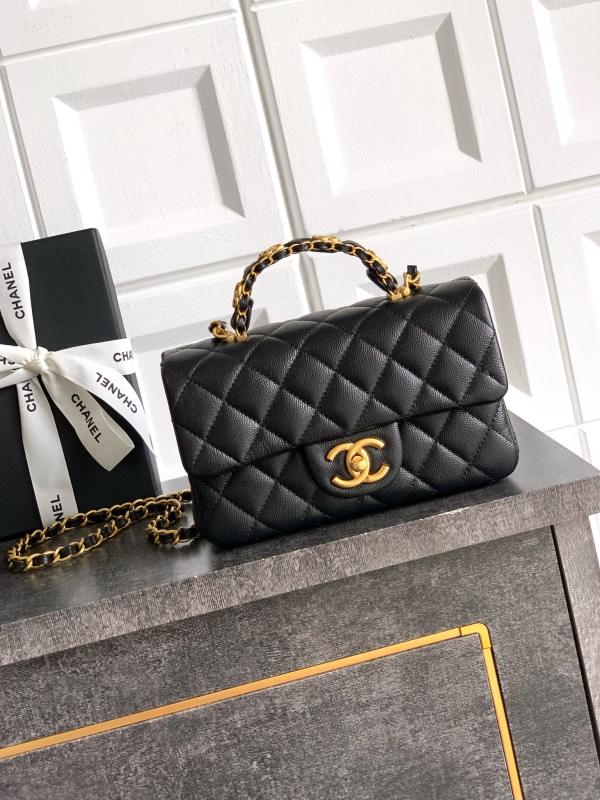 25B Medium Handle Flap Bag “12x19.5x6.5cm”-007 =AS5595