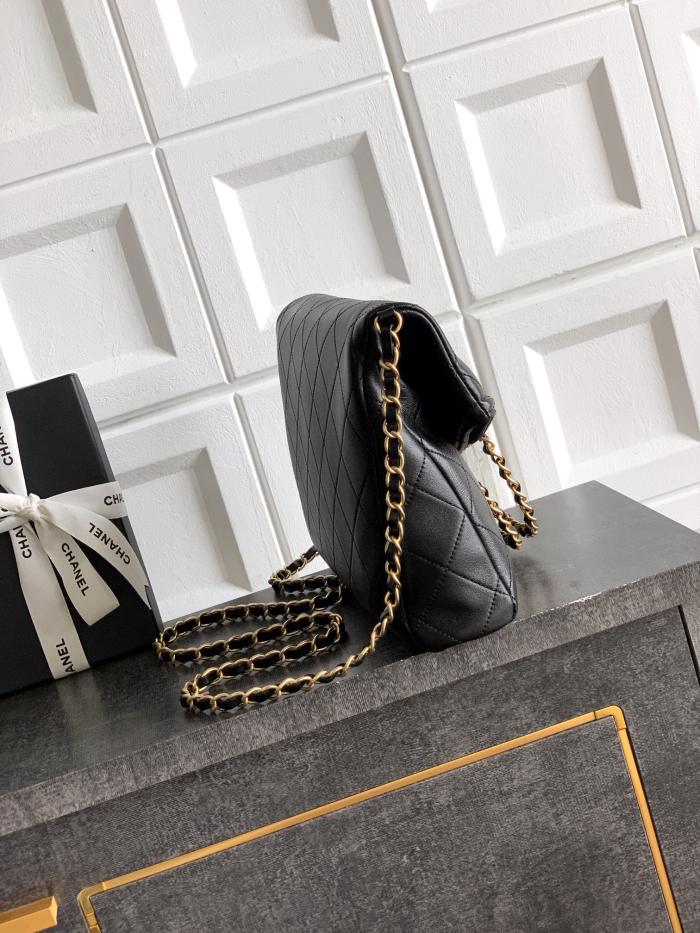 25K Large Shopping Bag with Chain Handle “28x20x6.5cm”-0301 =AS6360