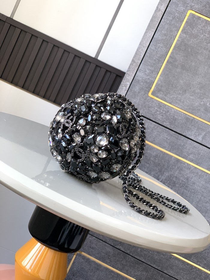 24A Sphere Evening Bag “13x13x13cm”-0002 =