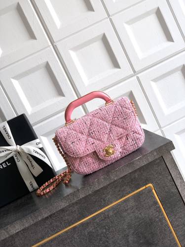 25K Mini Handle Flap Bag “18x4.5x13cm”-086 =5805