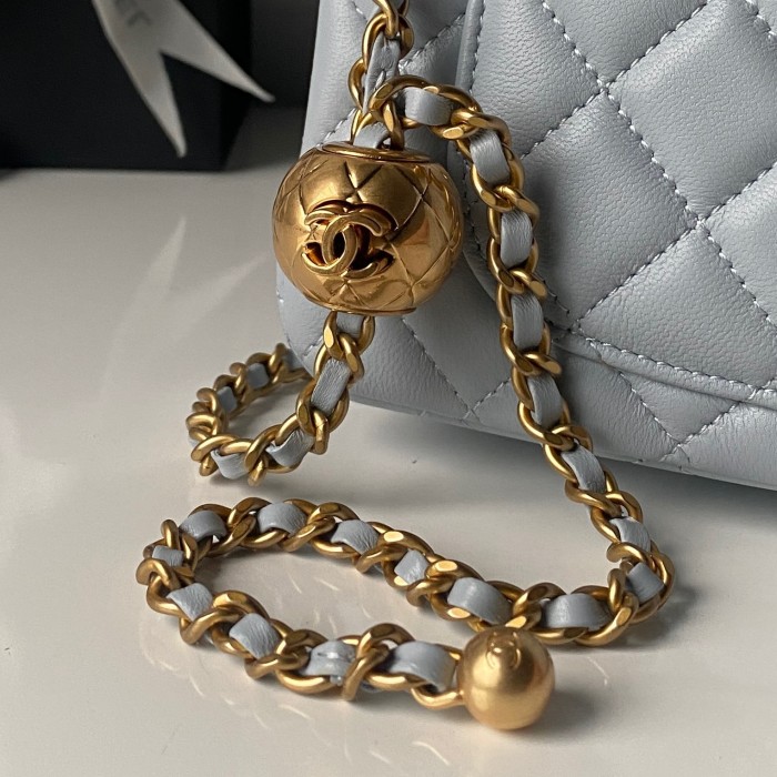 Pearl Crush Mini Rectangular Flap “20cm”-056 =AS1787