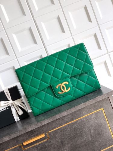 Maxi Classic Flap Clutch “27.5x41x6.5cm”-009 =01114