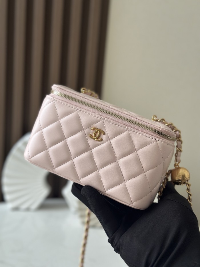 Pearl Crush Mini Vanity Bag “16x9.5x8cm”-006 =66015