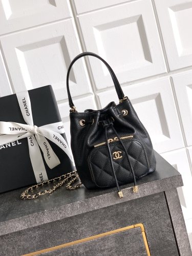 Business Affinity Mini Bucket Bag “12.5x10x7cm”-055 =AP2913