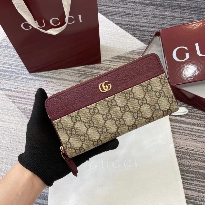 GG Marmont Zip Around Wallet “19*10.5*2CM” 032