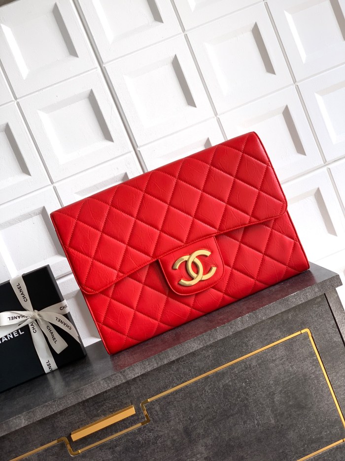 Maxi Classic Flap Clutch “27.5x41x6.5cm”-009 =01114