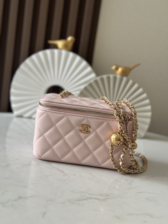 Pearl Crush Mini Vanity Bag “16x9.5x8cm”-006 =66015