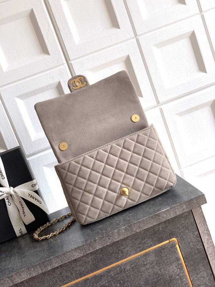 26C Medium Classic Flap Bag “17x24x7cm”-007 =AS5991