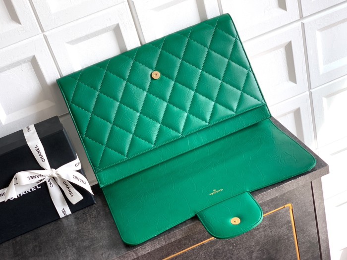 Maxi Classic Flap Clutch “27.5x41x6.5cm”-009 =01114